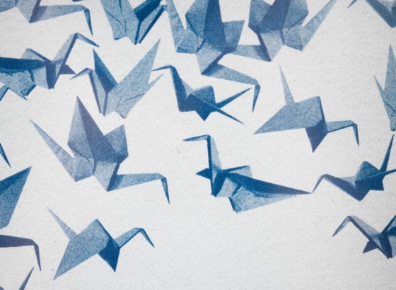 Origami painting