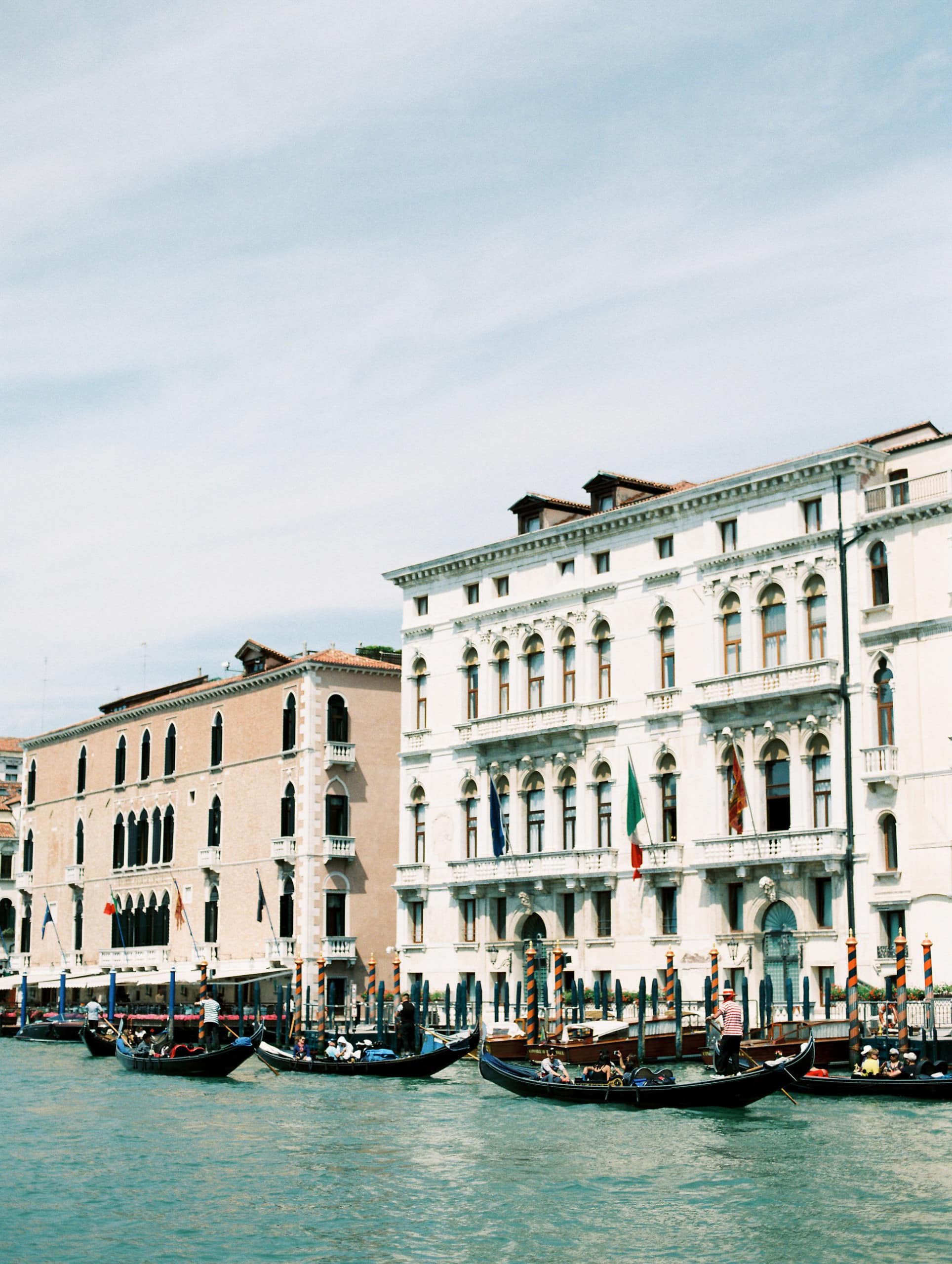 Grand canal venice styled stock photography