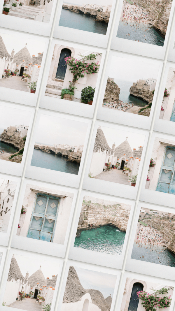 Puglia film stock image collection