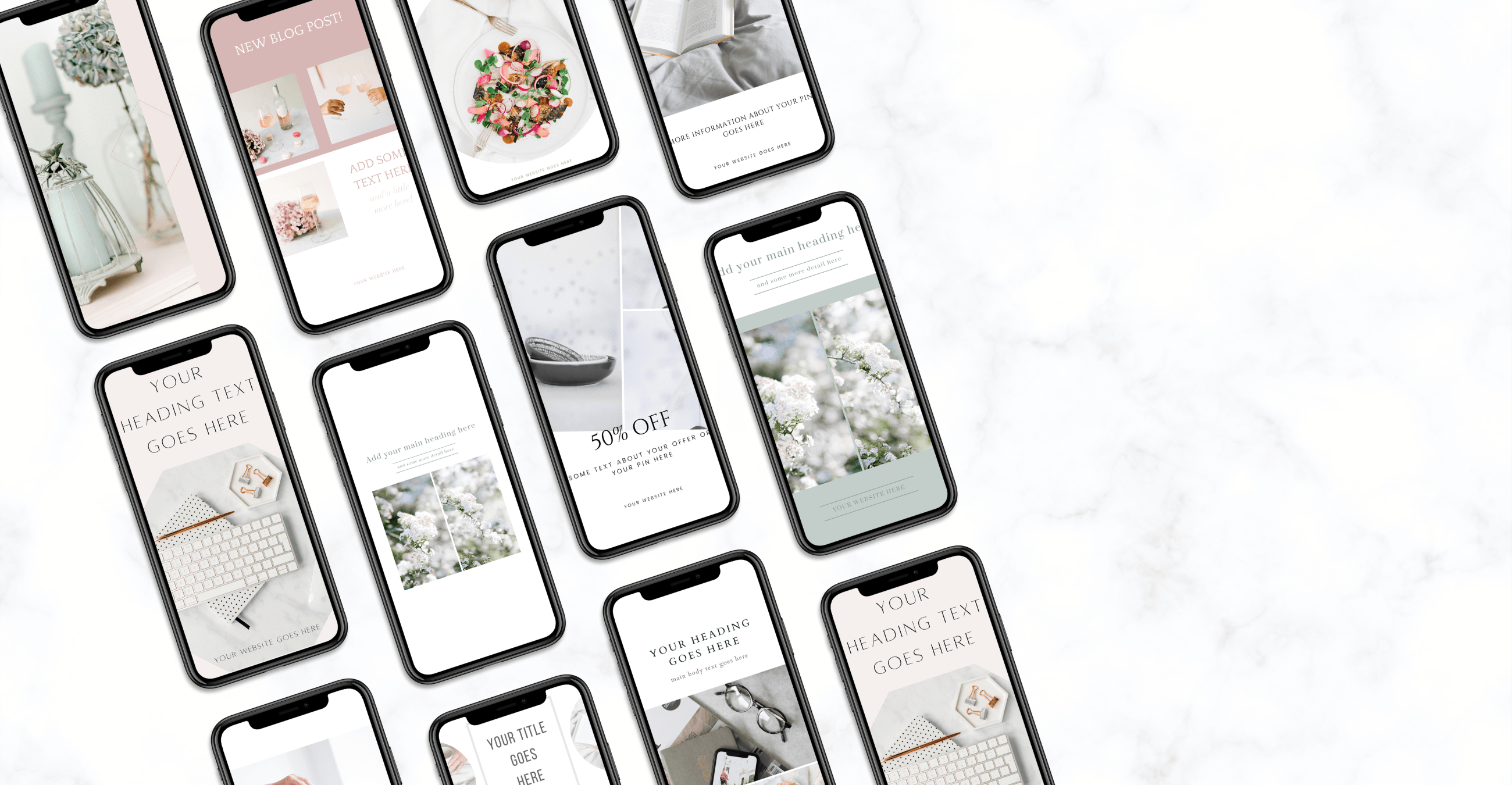 editable Canva marketing templates