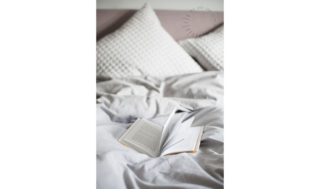 book on bed