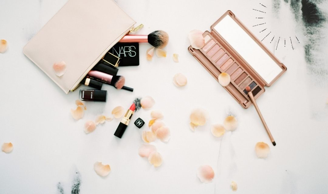 pink make up stock photography