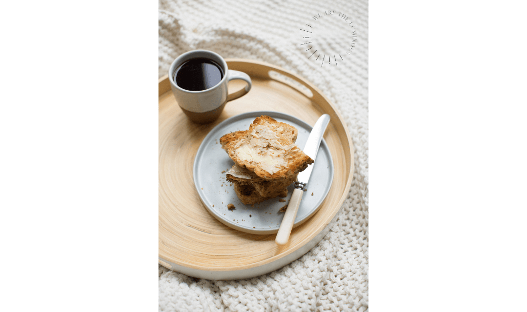 coffee and toast style stock imagery