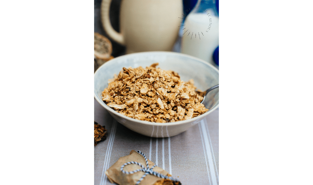 granola stock photo