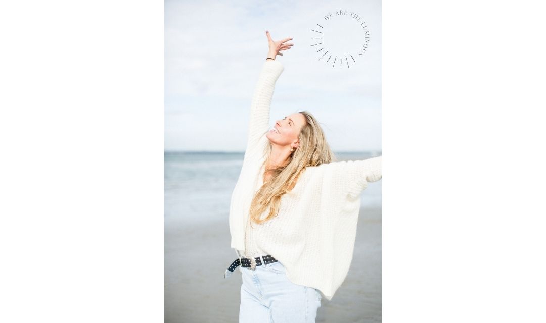 woman laughing stock image