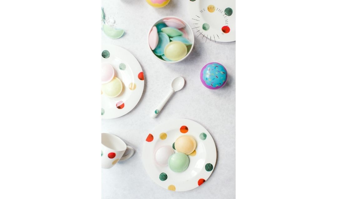 children's tea party stock