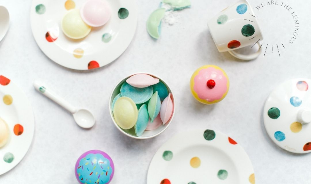 children's tea party stock