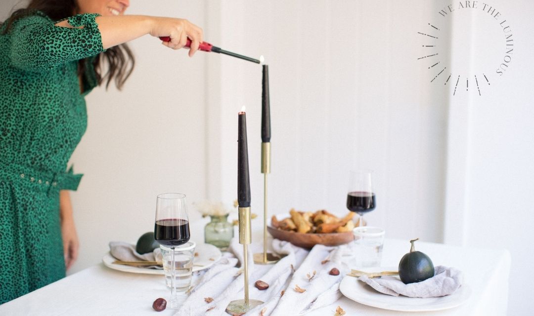 Thanksgiving dinner stock photo