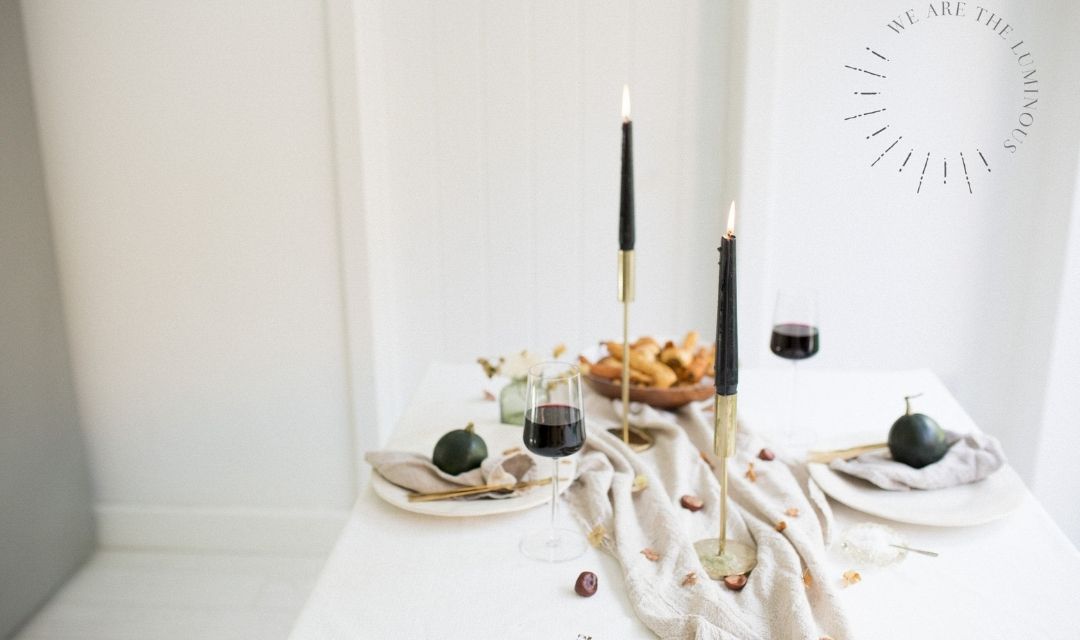 Thanksgiving dinner stock photo