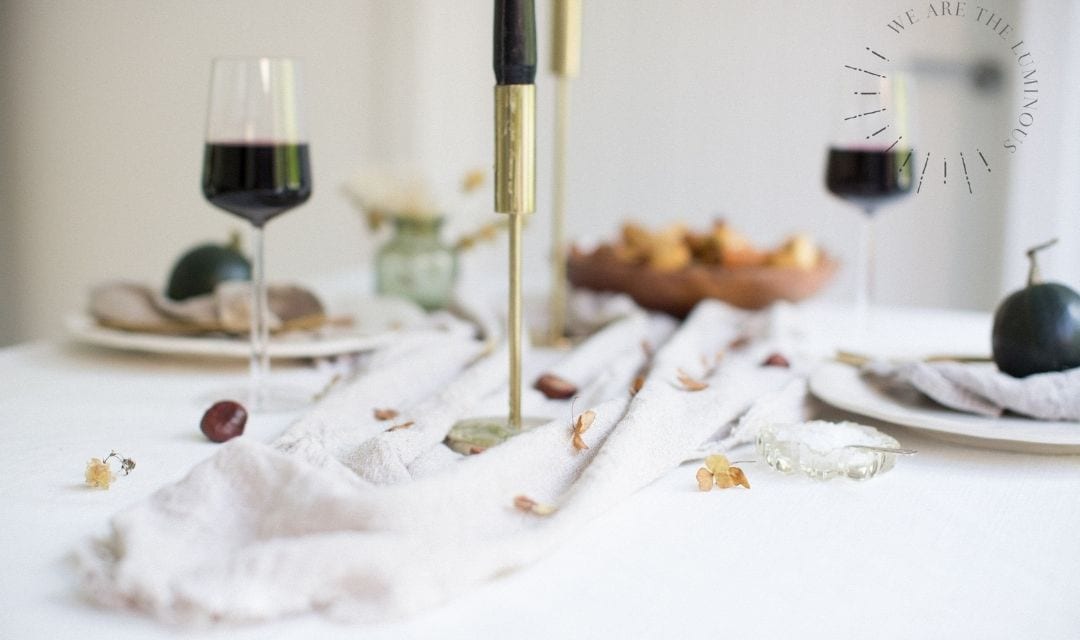 Thanksgiving dinner stock photo