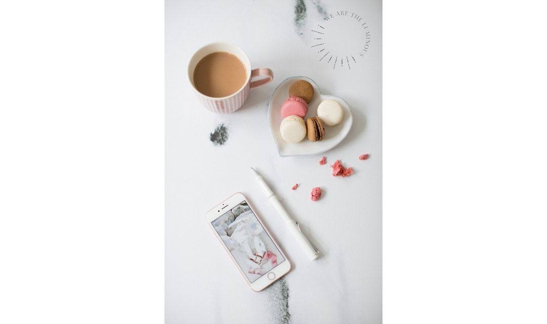 tea and phone