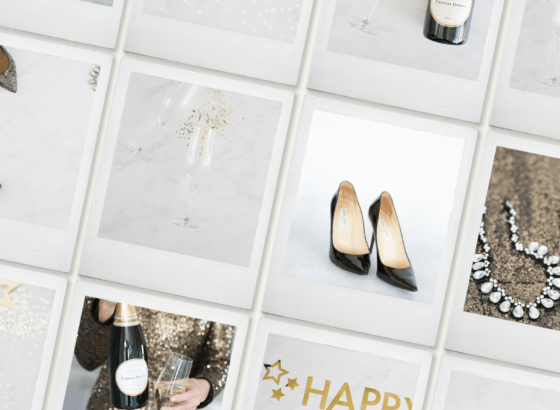 New Years Eve styled stock photography