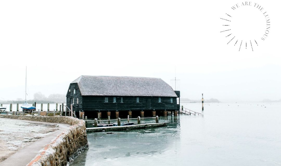 cold day at a jetty