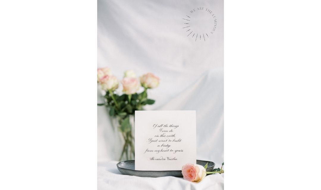 love letter with roses