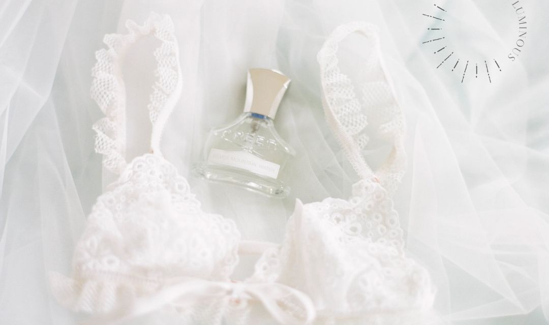 lace lingerie and perfume
