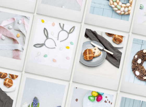 Easter egg stock photo