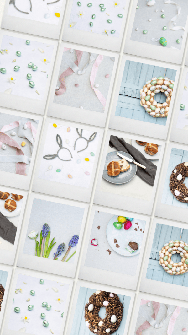 Easter egg stock photo